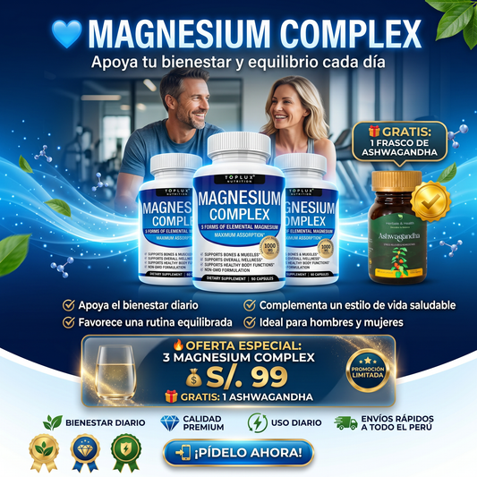 Magnesium Complex  x 3 + Ashwagamdha