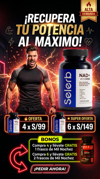 SELERB NAD - Mejora tu rendimiento intimo + Mil nochez